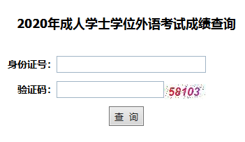 2020年华中农业大学成人高考学位英语成绩查询入口